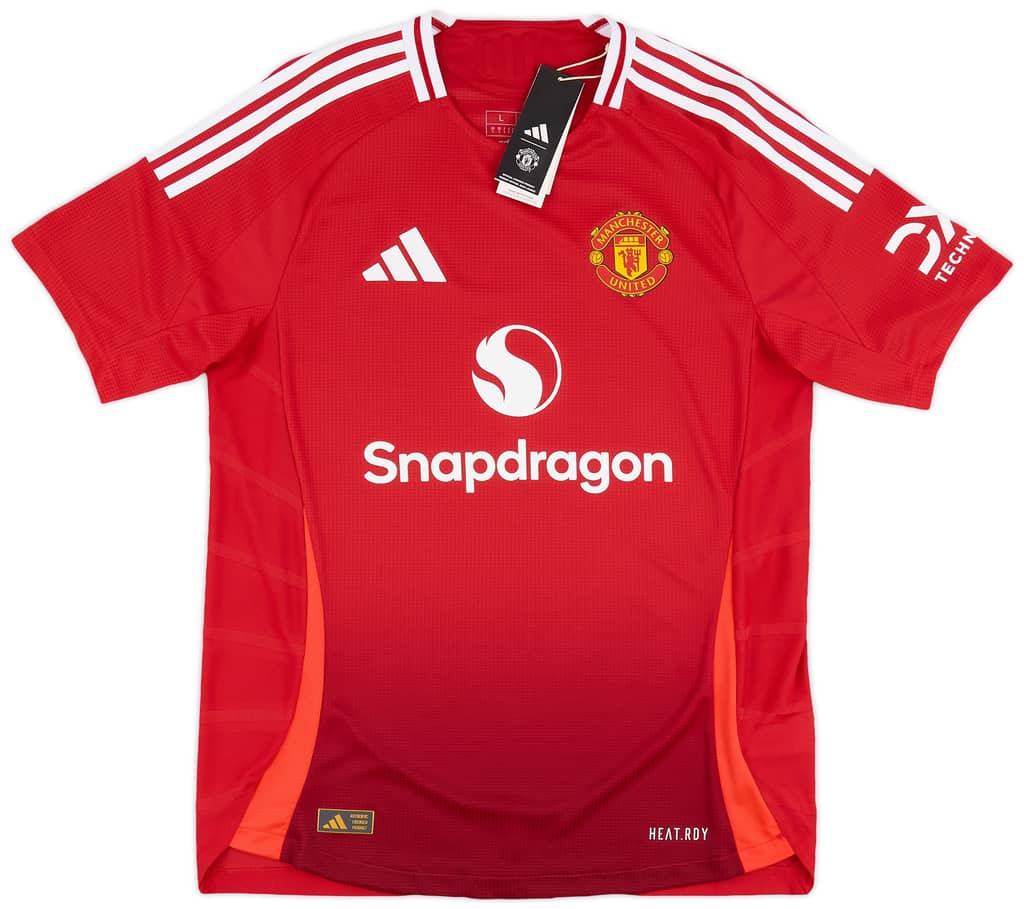 2024-25 Manchester United Authentic Home Shirt B.Fernandes #8