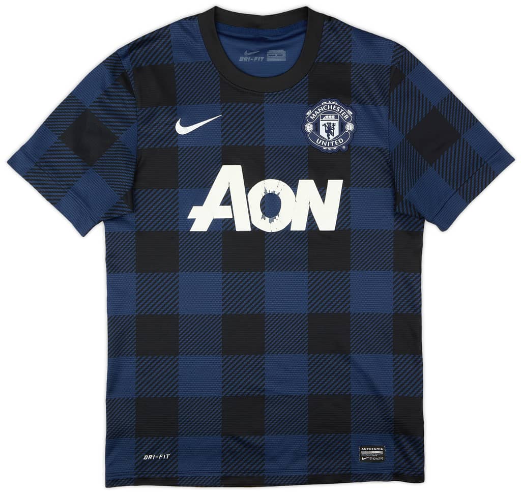 2013-14 Manchester United Away Shirt - 4/10 - (S)