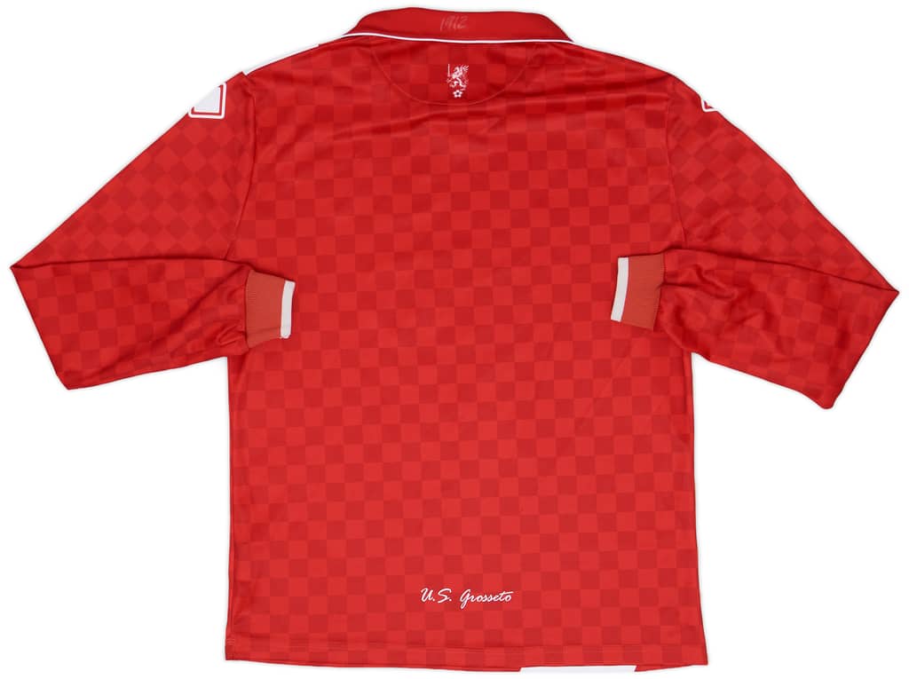 2014-15 US Grosseto Home L/S Shirt - 8/10 - (L)