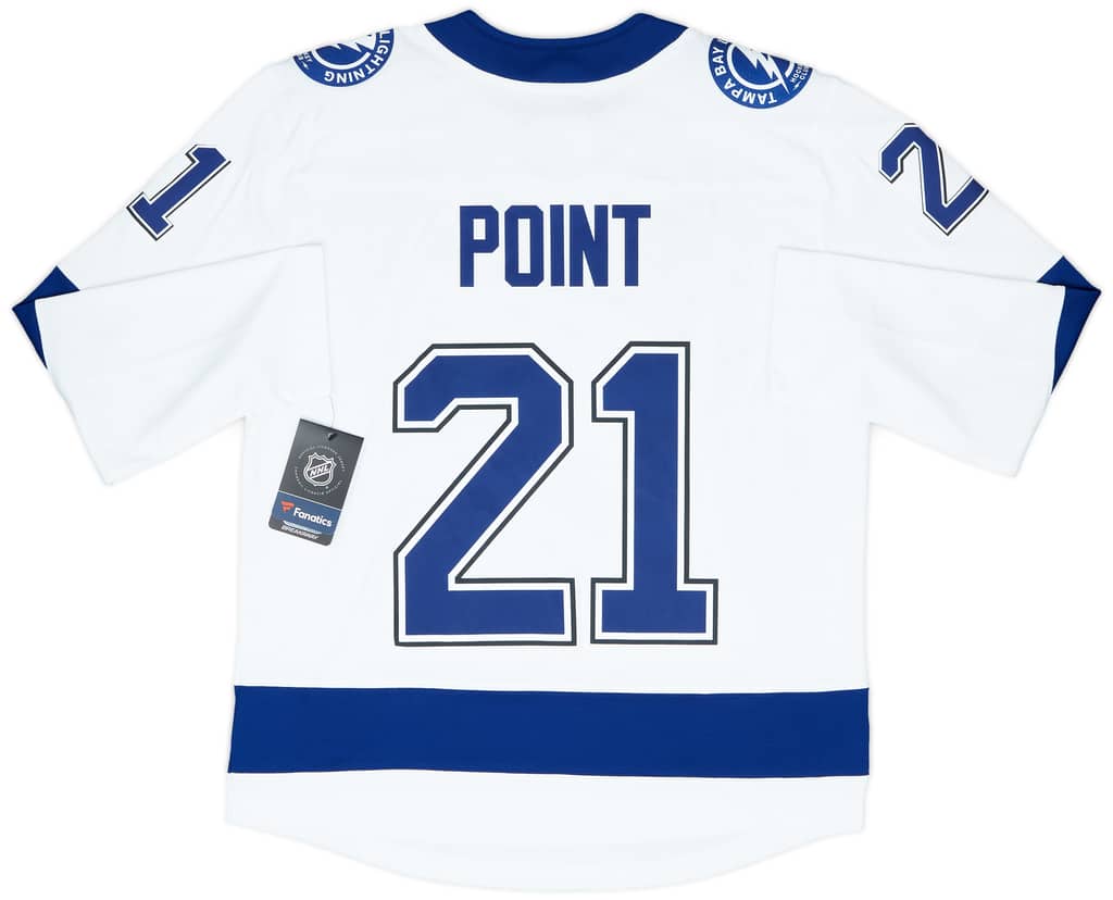 2018-25 Tampa Bay Lightning Point #21 Fanatics Away Jersey (S)