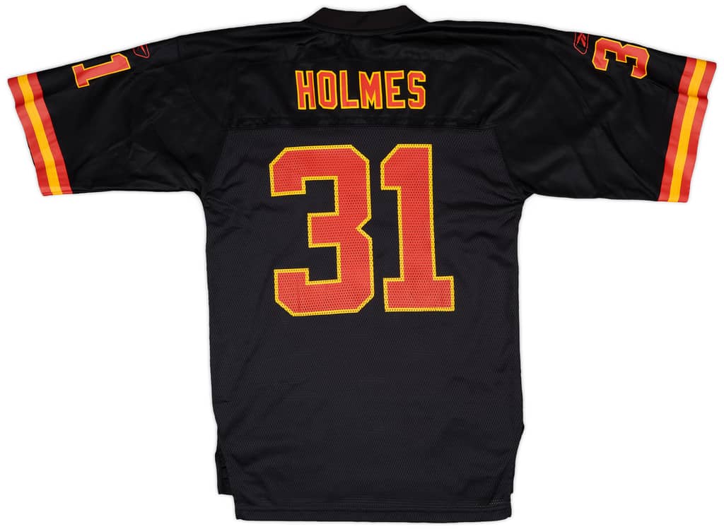 2005-06 Kansas City Chiefs Holmes #31 Reebok On Field Alternate Jersey - 9/10 - (M)