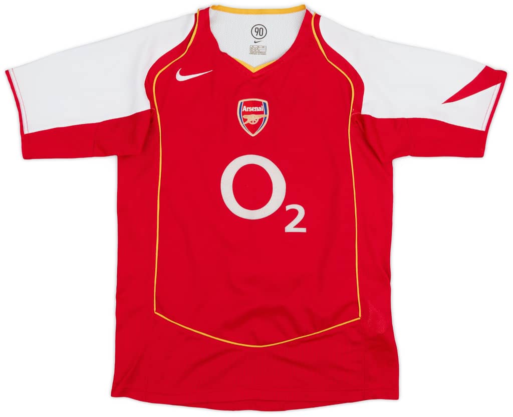 2004-05 Arsenal Home Shirt - 8/10 - (XL.Boys)