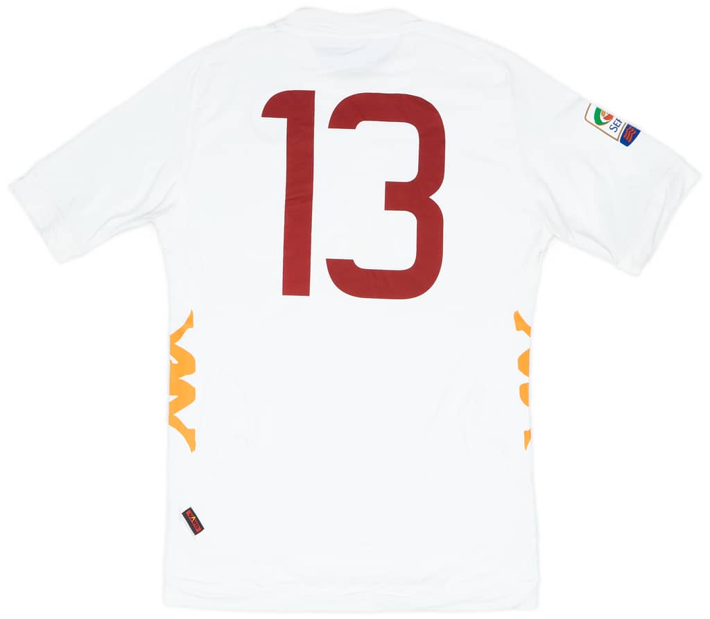 2011-12 Roma Match Issue Away Shirt #13