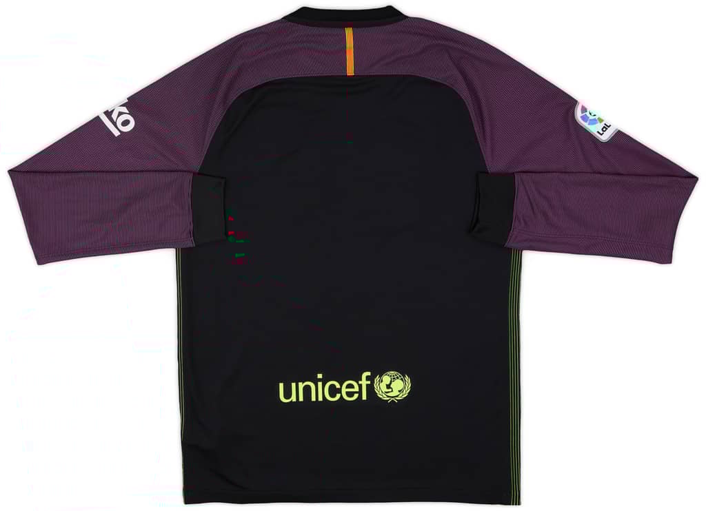 2016-17 Barcelona GK Shirt - 8/10 - (M)