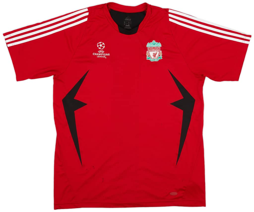 2007-08 Liverpool CL adidas Training Shirt - 6/10 - (XL)