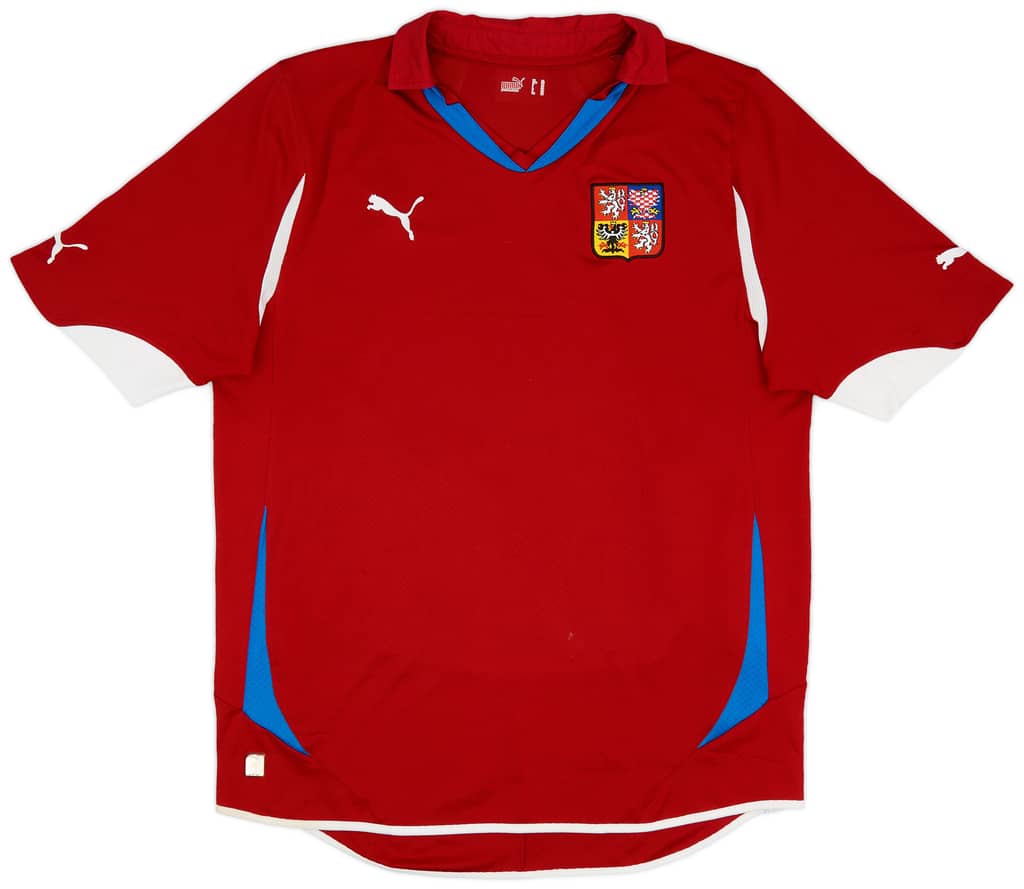 2010-12 Czech Republic Home Shirt - 6/10 - (XL)