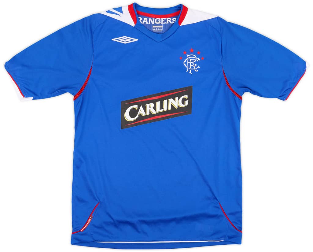 2006-07 Rangers Home Shirt - 8/10 - (M)