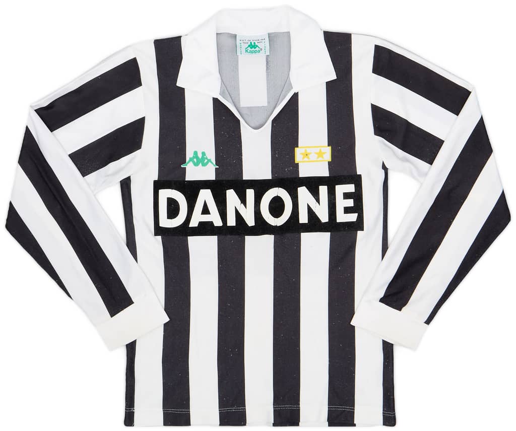 1992-94 Juventus Home L/S Shirt #10 - 7/10 - (XS)