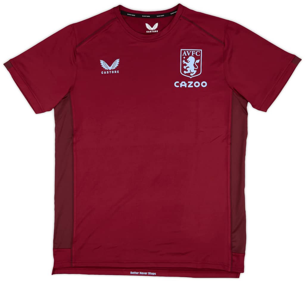 2022-23 Aston Villa Castore Training Shirt - 9/10 - (M)