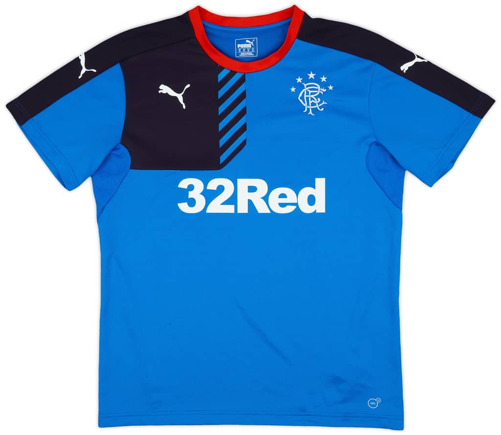 2015-16 Rangers Puma Training Shirt - 9/10 - (XL)