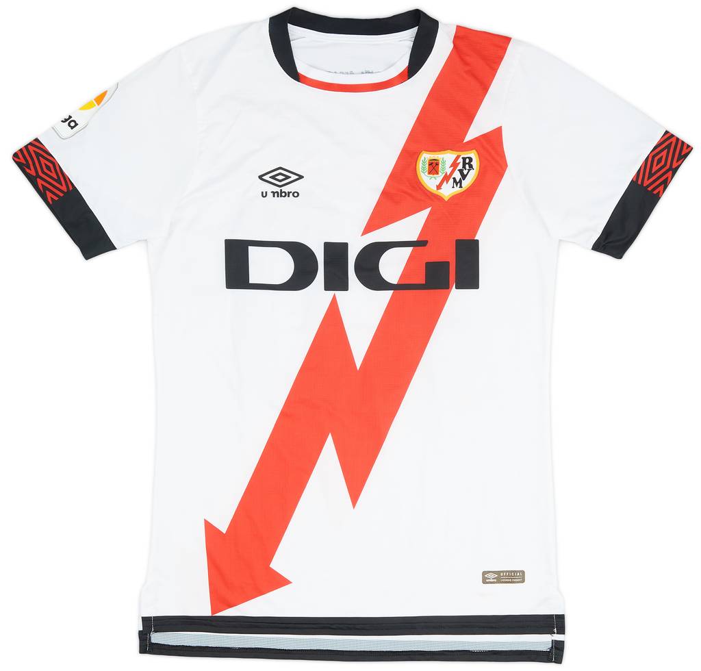 2022-23 Rayo Vallecano Match Issue Home Shirt #20 (Balliu)