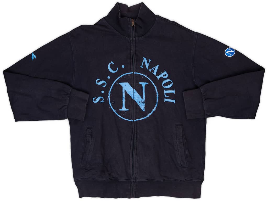 2006-07 Napoli Diadora Track Jacket - 6/10 - (L)