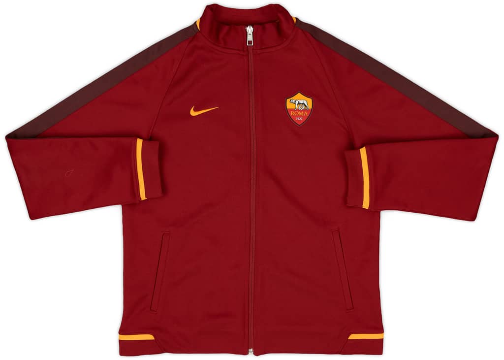 2015-16 Roma Nike Track Jacket - 9/10 - (XL.Boys)