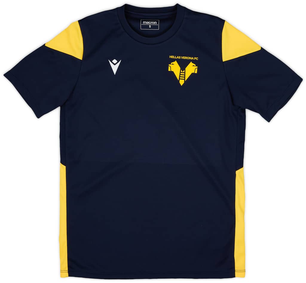 2020-21 Hellas Verona Macron Training Shirt - 9/10 - (S)