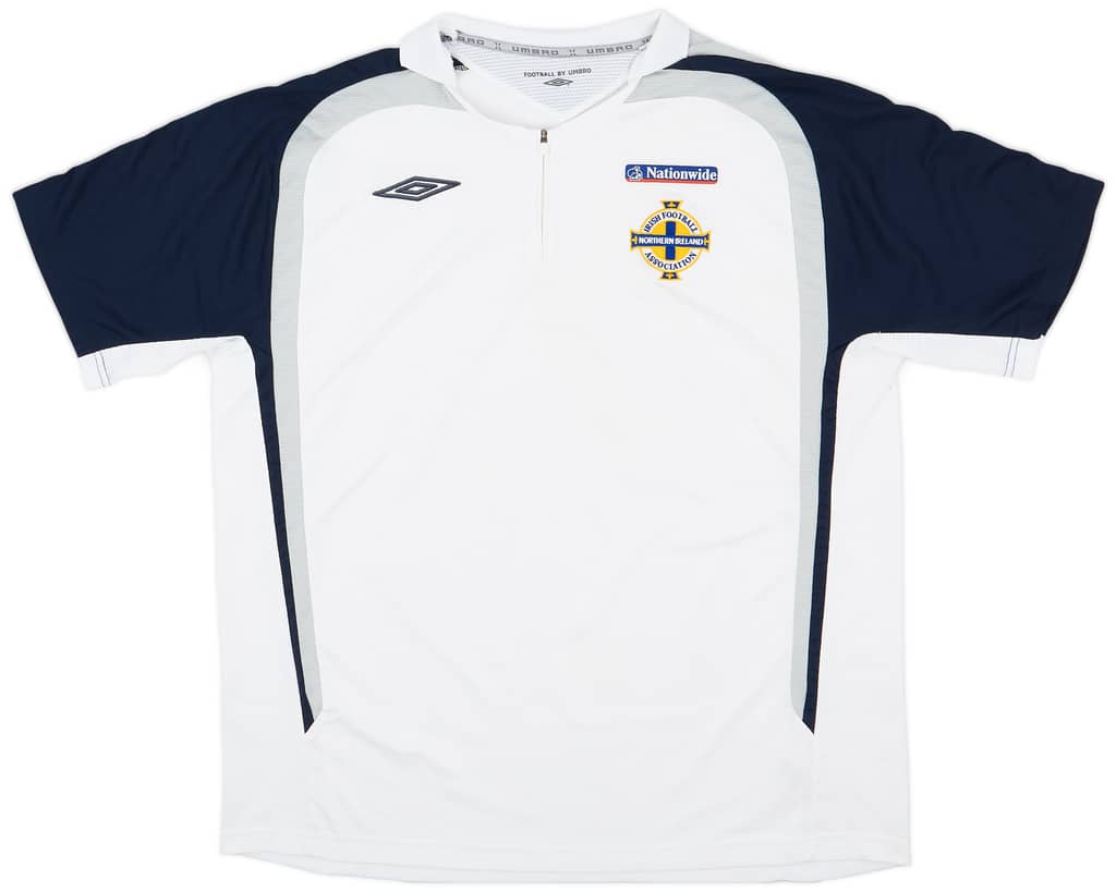 2006-08 Northern Ireland Umbro 1/4 Zip Training Shirt - 6/10 - (XL)