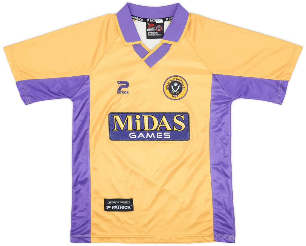 2000-02 Sheffield United Away Shirt Ndlovu #8 - 6/10 - (S)