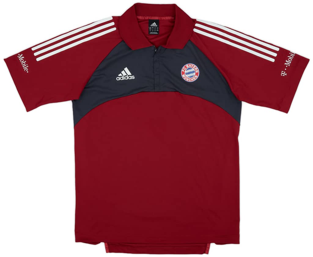 2002-03 Bayern Munich 1/4 Zip Polo Shirt - 6/10 - (M)
