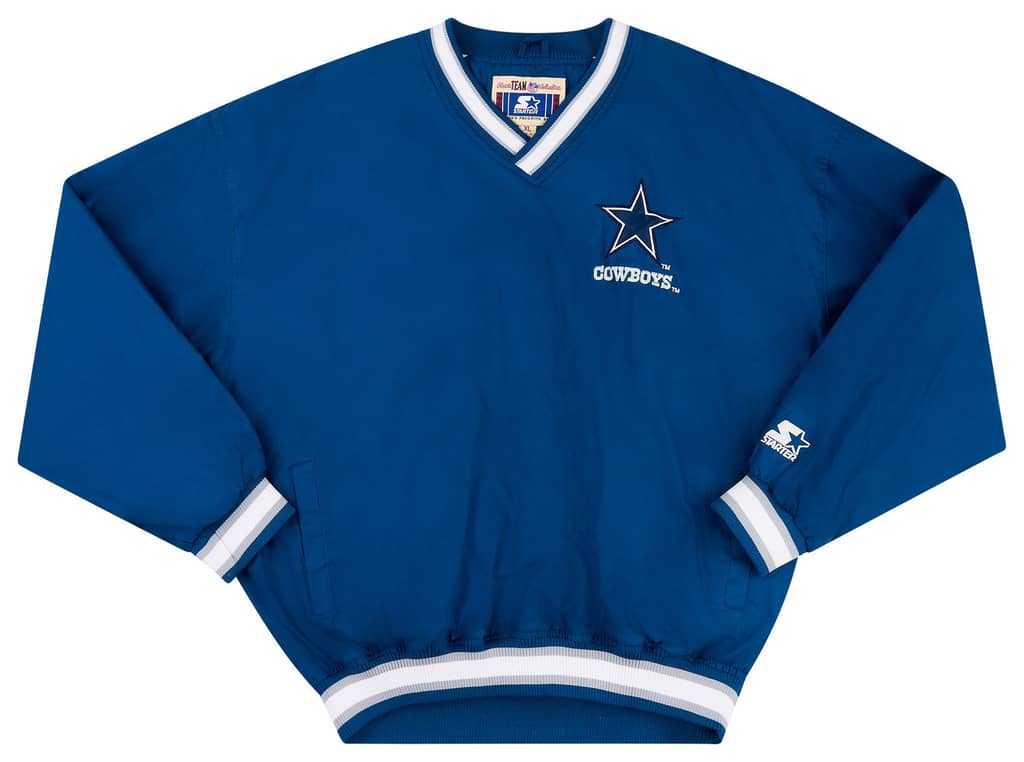1995-99 Dallas Cowboys Sanders #21 Starter Windbreaker Jacket XL