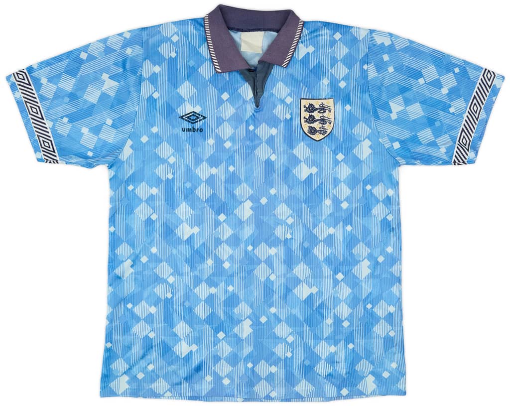 1990-92 England Third Shirt - 6/10 - (M)