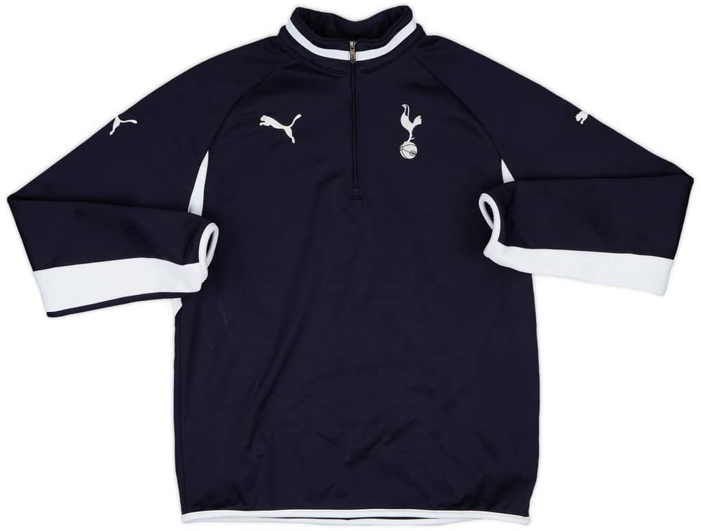 2011-12 Tottenham Puma 1/4 Zip Drill Top - 7/10 - (M)