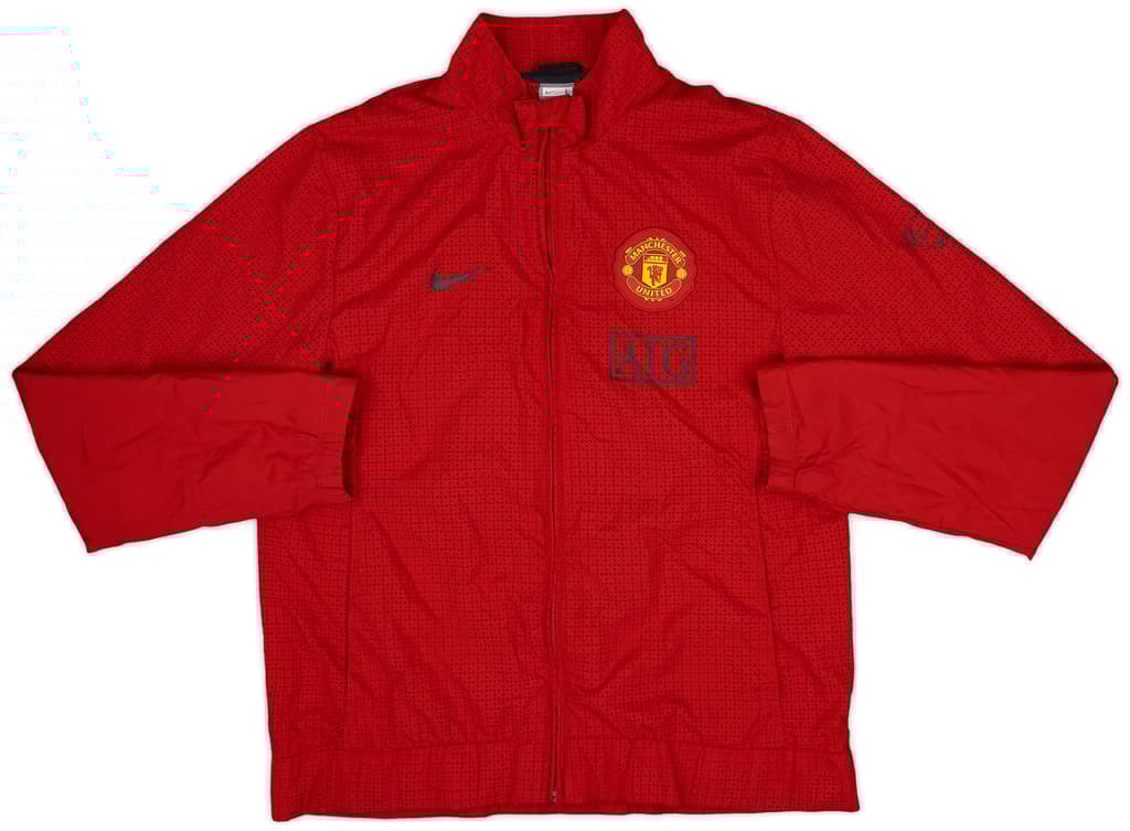 2009-10 Manchester United Nike Track Jacket - 8/10 - (L)