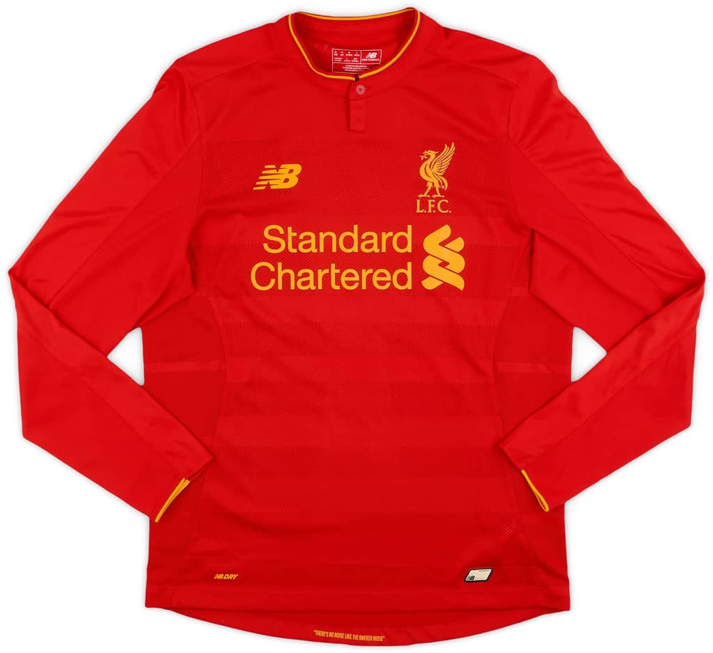 2016-17 Liverpool Home L/S Shirt Alexander #66 - 7/10 - (M)