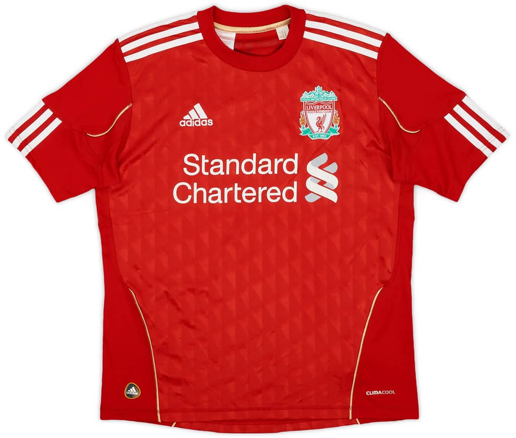 2010-12 Liverpool Home Shirt - 7/10 - (L.Boys)