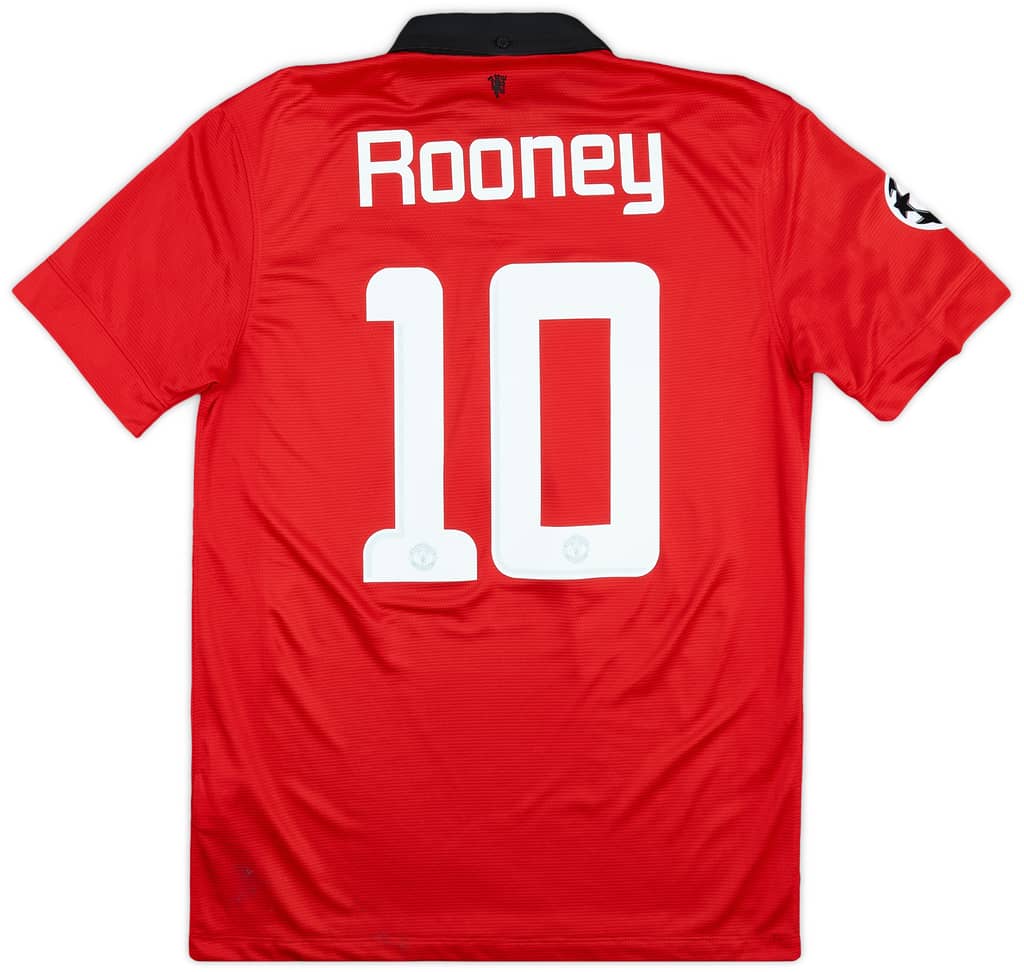 2013-14 Manchester United Home Shirt Rooney #10 - 5/10 - (M)