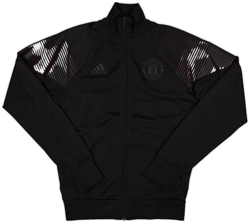 2018-19 Manchester United adidas Track Jacket - 9/10 - (S)