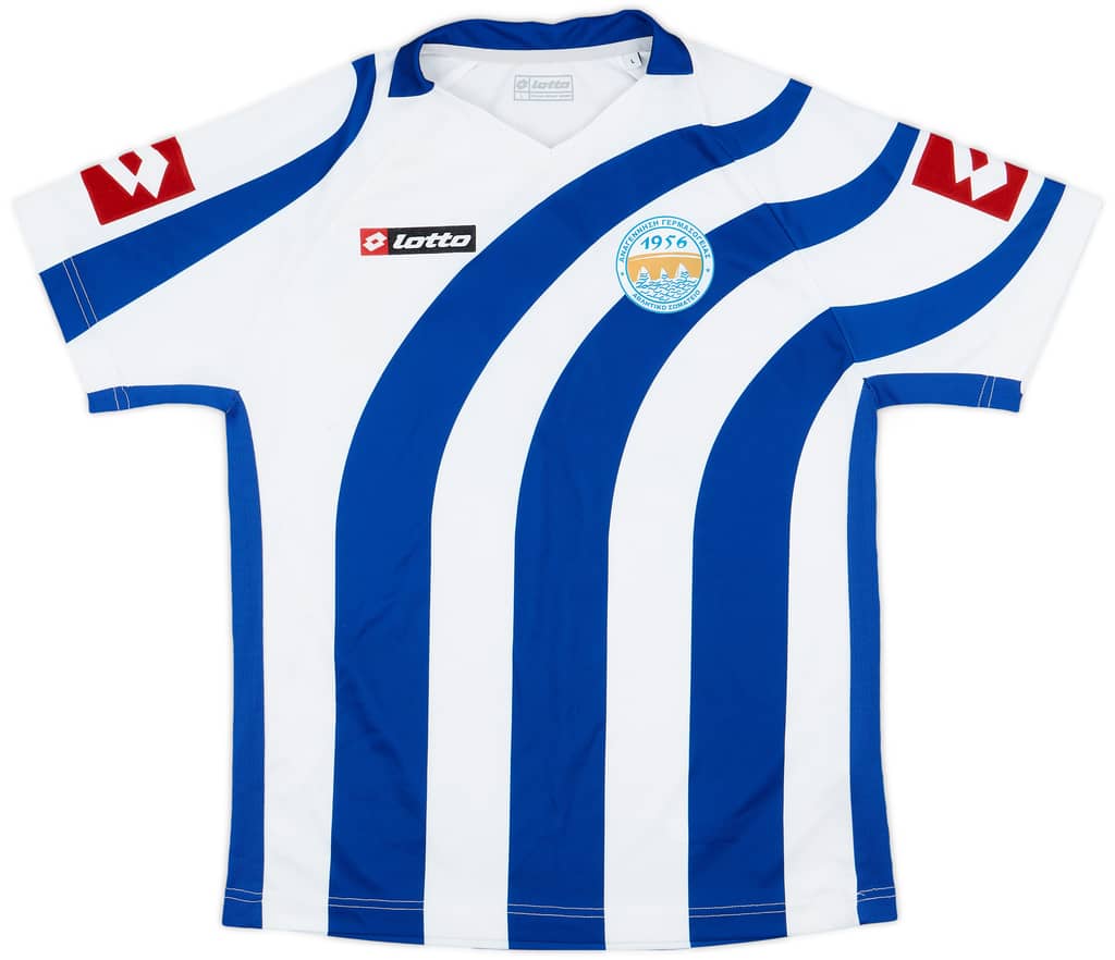 2009-10 Anagennisis Germasoyias Home Shirt #25 - 6/10 - (L)