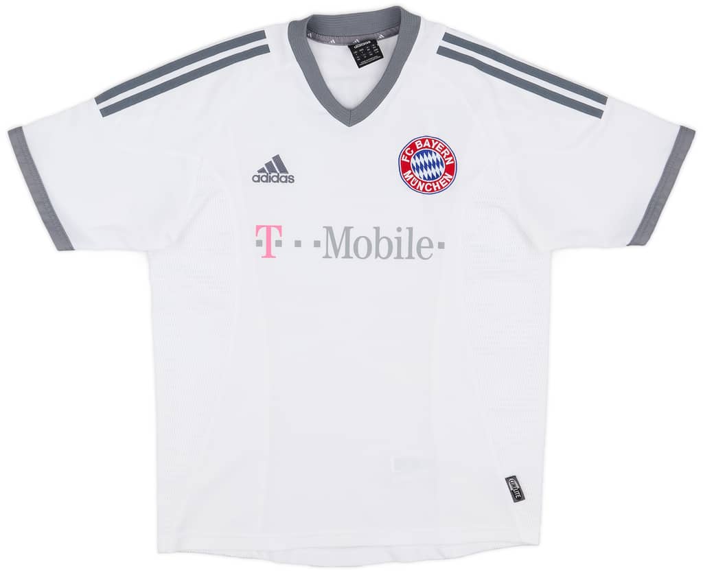 2002-03 Bayern Munich Away Shirt - 7/10 - (L.Boys)