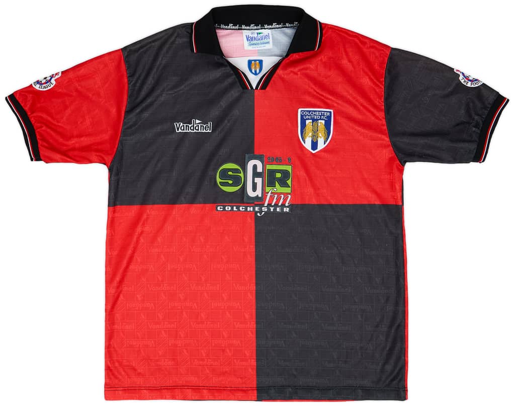 1995-96 Colchester United Match Issue Away Shirt #8