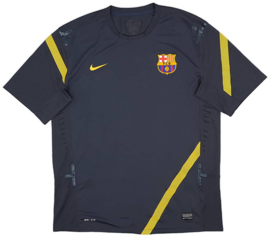 2011-12 Barcelona Nike Authentic Training Shirt - 8/10 - (L)