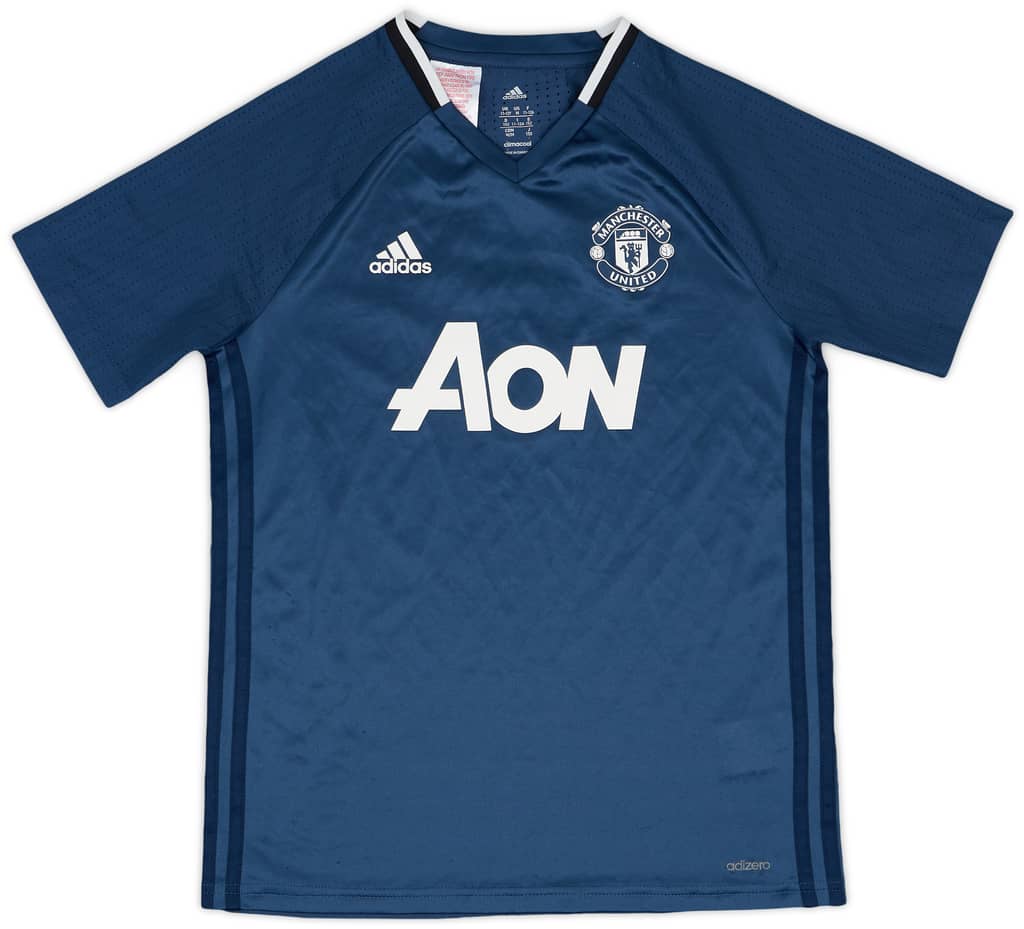 2016-17 Manchester United adizero Training Shirt - 8/10 - (M.Boys)