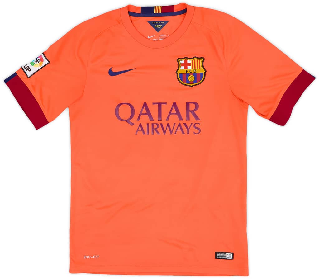 2014-15 Barcelona Away Shirt Messi #10 - 8/10 - (S)