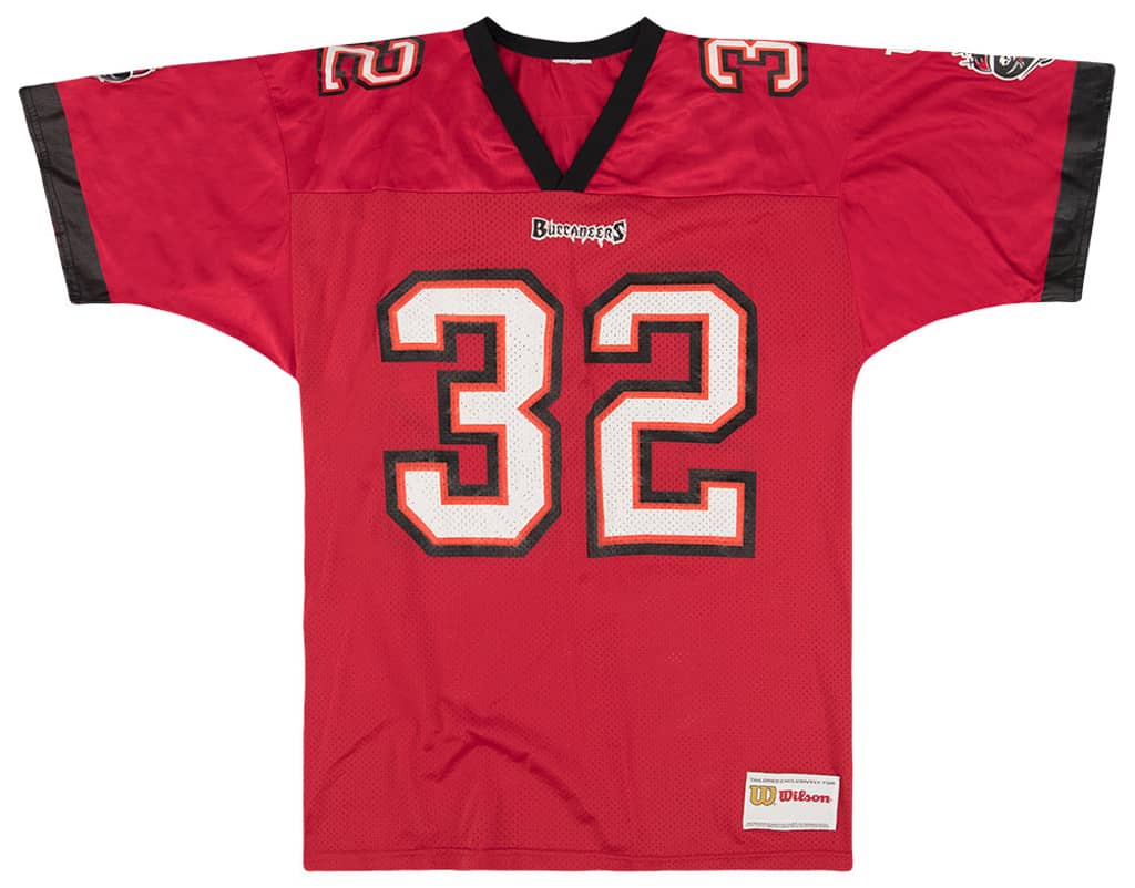 1997 Tampa Bay Buccaneers Rhett #32 Wilson Jersey (Home) L
