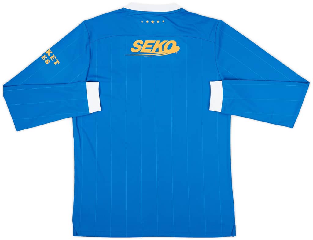 2021-22 Rangers Home L/S Shirt (M)