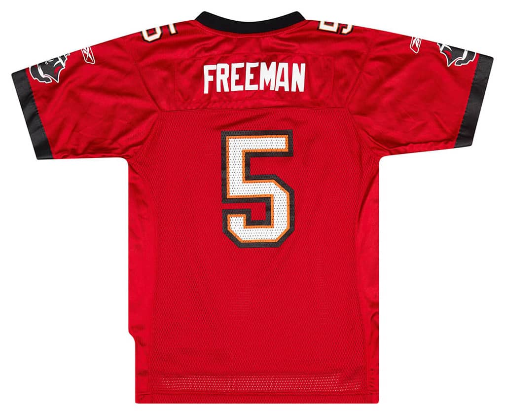 2009-11 Tampa Bay Buccaneers Freeman #5 Reebok On Field Jersey (Home) Y