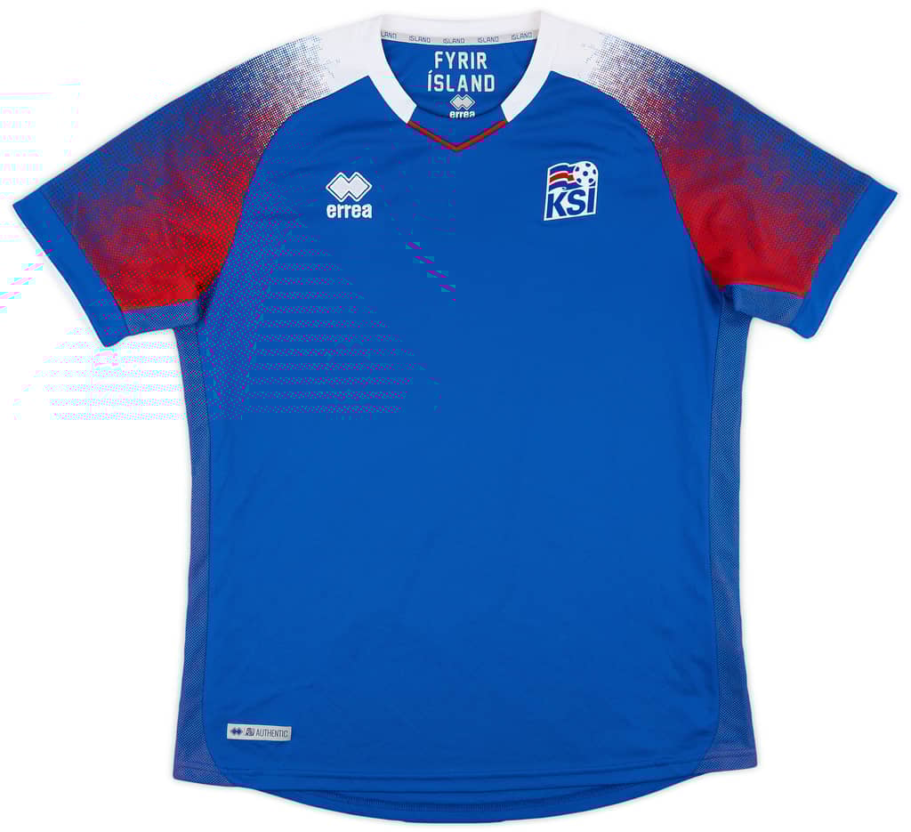 2018-19 Iceland Home Shirt - 8/10 - (XL)