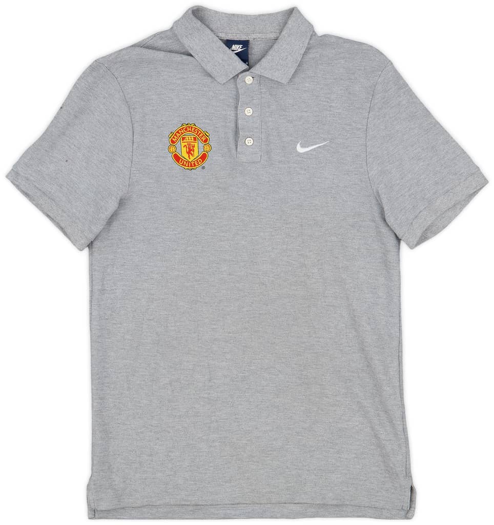 2012-13 Manchester United Nike Polo Shirt - 9/10 - (L)
