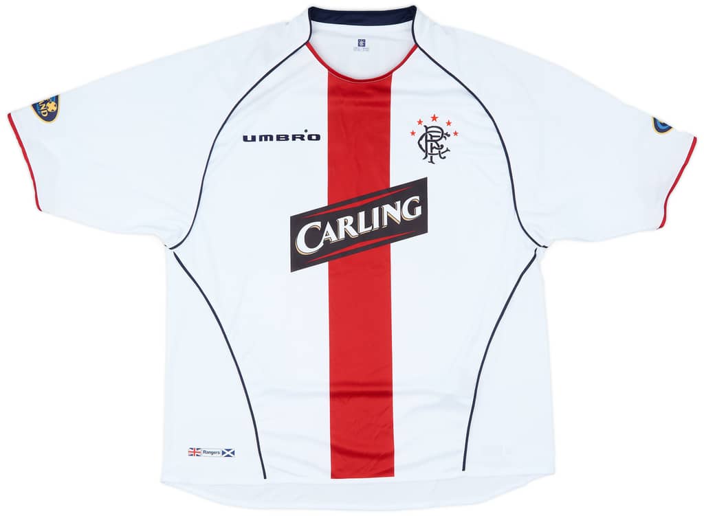 2005-06 Rangers Match Issue Away Shirt Nieto #23