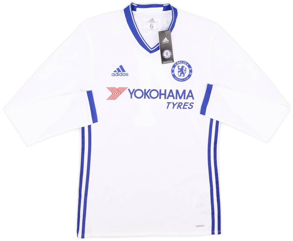 2016-17 Chelsea Player Issue Third L/S Shirt Fabregas #4