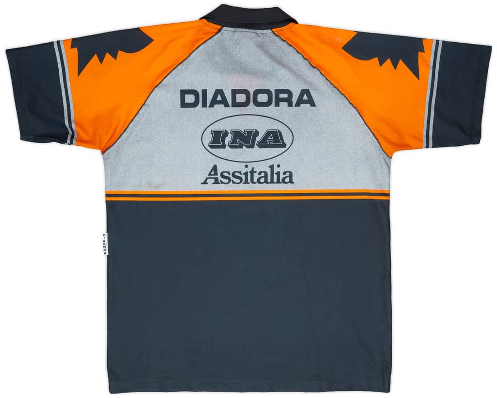 1999-00 Roma Diadora Training Shirt - 8/10 - (XXL)