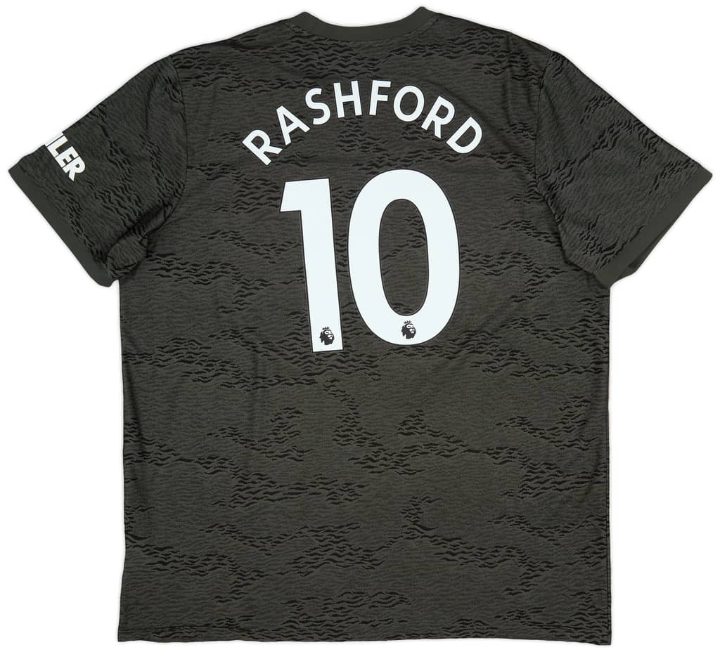 2020-21 Manchester United Away Shirt Rashford #10 - 9/10 - (XXL)
