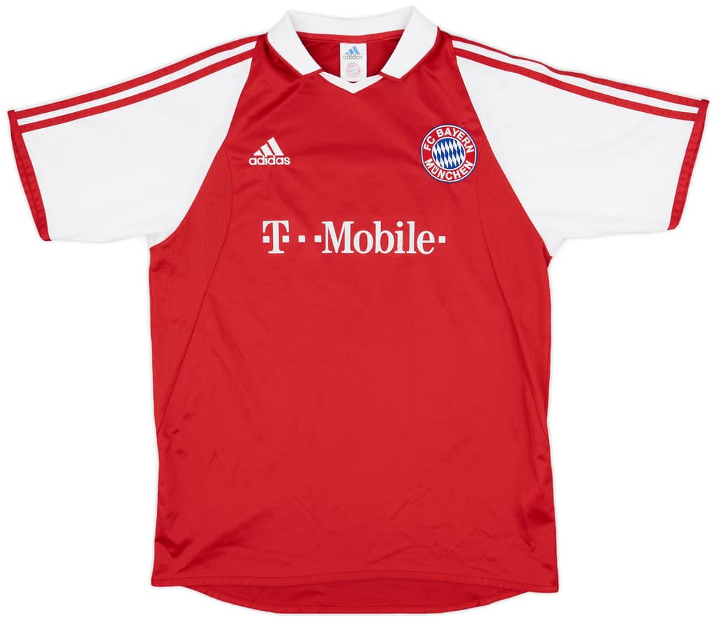 2003-04 Bayern Munich Home Shirt Makaay #10 - 5/10 - (XL.Boys)