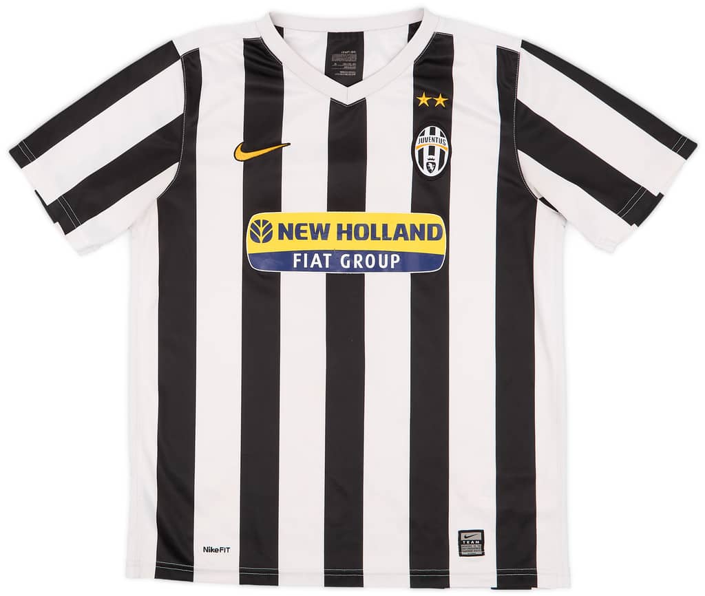 2009-10 Juventus Home Shirt - 5/10 - (XL.Boys)