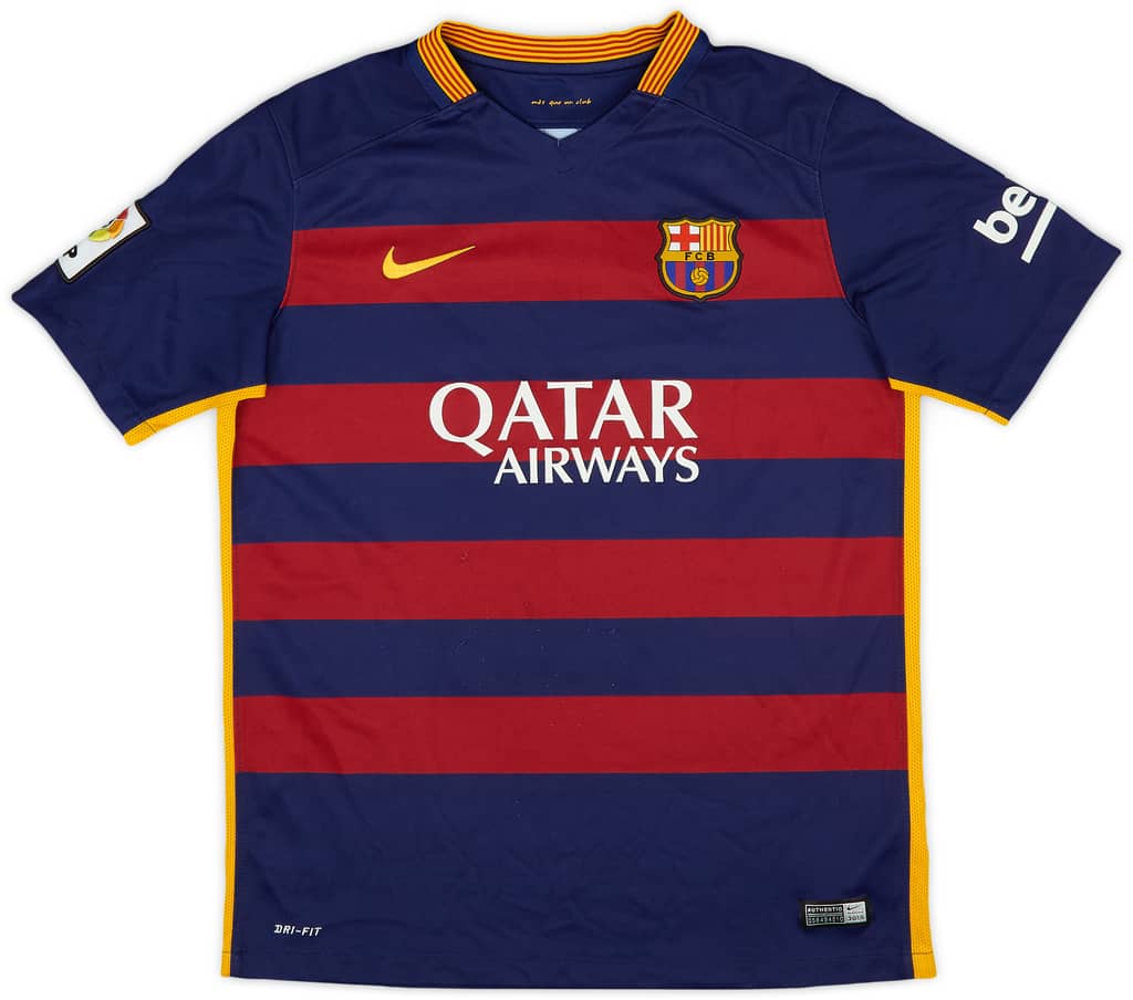 2015-16 Barcelona Home Shirt - 6/10 - (XL.Boys)