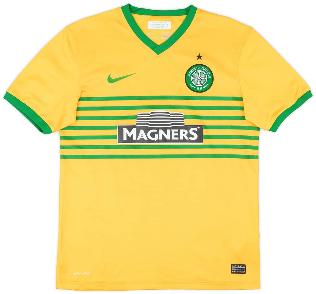 2013-14 Celtic Away Shirt Virgil #5 - 6/10 - (M)