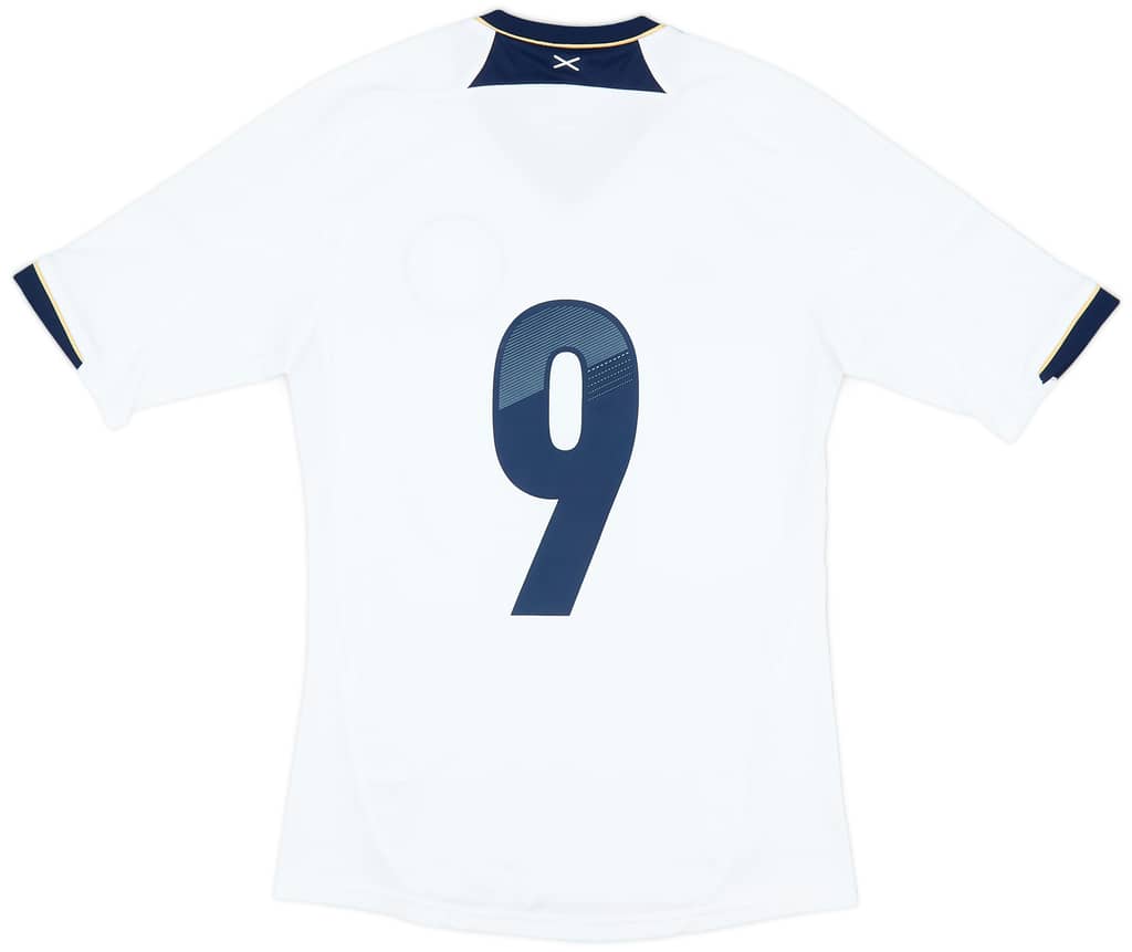 2012-14 Scotland Authentic Away Shirt #9 - 7/10 - (S)