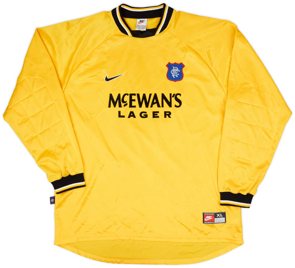 1997-99 Rangers GK Shirt - 9/10 - (XL)